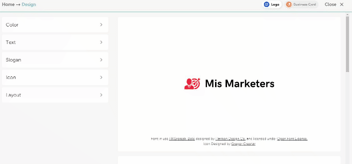 Generador de Logos Mis Marketers